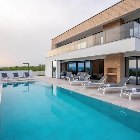 Villa Luxury With Private Pool, Sea View, 150m From Sea Jadranovo