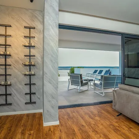 Luxury With Private Pool, Sea View, 150m From Sea Villa *