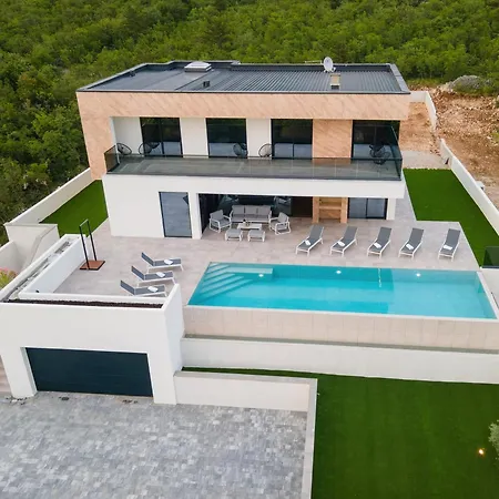 Luxury With Private Pool, Sea View, 150m From Sea Villa Jadranovo